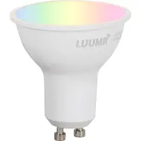 QAZQA Smart vägglampa svart inkl. WiFi GU10 IP44 - Baleno