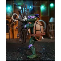 NECA Teenage Mutant Ninja Turtles Tecknad Action Ultimate Donatello Vhs-figur 18 Cm