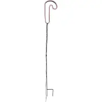 Luca Lighting Jul Neon Stake Light Röd Polkagris Inkl. LED med Timer IP44 - Fura