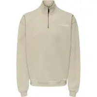 Only & Sons Sweatshirt 'LES CLASSIQUES' beige / vit