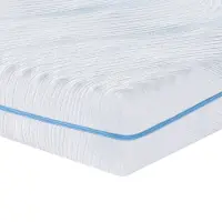 vidaXL Madrass Vit 70 x 200 cm Jacquardtyg