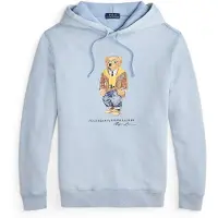 Ralph Lauren Sweatshirt 'Seasonal' blå denim / ljusblå / ljusbrun / gul