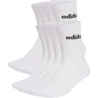 Adidas Linear Cushioned Crew-strumpor 10 Enheter