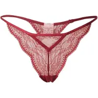 Hunkemoller String 'ISABELLE' mörkröd