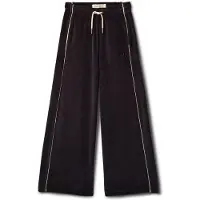 Calvin Klein Velourbyxor - Bred - Svart - - 8 år (128) - Velourbyxor