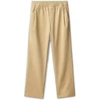 Calvin Klein Straight Cotton Sateen Trousers