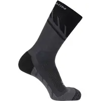 Salomon - Trail running kläder - Socks SpeedCross Crew Black/Magnet/Quarry för UnisexUll - Storlek 42-44 - Svart