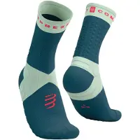 Compressport Ultra Trail Socks V2.0 Blue Green, Size Size 1