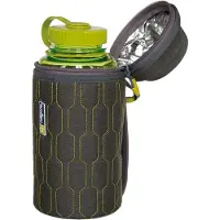 Nalgene - Vattenflaskor - Accessoire Bouteille Grande Ouverture 1L Sleeve Gray för Unisex - Grön