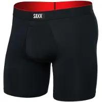 Saxx - Vandringskläder - Multi-Sport Mesh Black för Unisex - Storlek XS - Svart