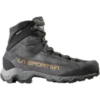 La Sportiva - Vandringsskor herr - Aequilibrium Hike GTX Carbon/Jungle för Unisex - Storlek 43,5 - Grå
