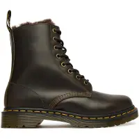 Dr. Martens Stövlett med snörning '1460 Serena' mörkbrun