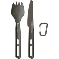 Sea to Summit - Kök - Frontier UL Cutlery Set Spork and Knife för UnisexAluminium - Grå