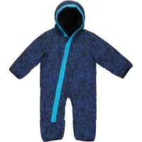Quiksilver - Skidoveraller barn - Baby Suit Rock And Roll True Black för UnisexUll - Barnstorlek 3-6 månader - Marinblå