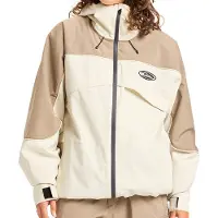 Quiksilver - Skidjackor - Radicalo 20k Jacket Bone för Unisex - Storlek XL - Beige
