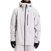 Quiksilver - Skidjackor - Muldrow 20k Jacket Lilac Marble för Unisex - Storlek L - Vit