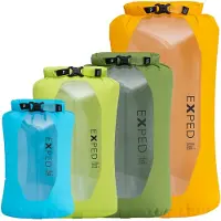 Exped - Förvaringsväskor - Drybag Versa Clear för UnisexNylon - Storlek 8 L - Gul
