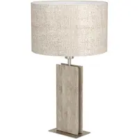 Eglo Bordslampa Belesar, Creme / bärnsten, Vardagsrum / matsal, Sten, Design, Bordslampa