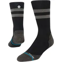 Stance - Trail running kläder - Franchise Ul Crew Black för UnisexBomull - Storlek S - Svart