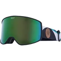 Roxy - Skidglasögon - Storm Peak Chic Goggles Big Dots / Clux ML Green S3 för Unisex - Grön
