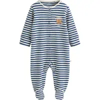Next Pyjamas marinblå / brun / vit
