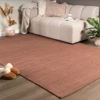 NATURL. Ullmatta | Reno brun hos Volero | 120x170cm | Ull | Enfärgad | Rektangulär | Plattvävd