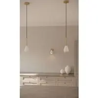 Nuura Vägglampa , Anoli Spot, dimbara, Guld / mässing, Vardagsrum, Metall, Skandinavisk