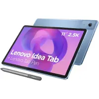 Lenovo Idea Tab 11 8GB 128GB - Polar Blue + Pen MediaTek Dimensity 6300-processor 2,40 GHz , Android 15 eller senare, 128 GB UFS 2.2