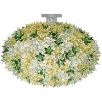 Kartell Taklampor , Bloom C1, Grön, Vardagsrum, Plast, Design
