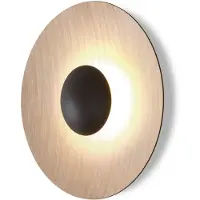 Marset Vägglampa , Ginger 20 C, dimbara, Trä, Vardagsrum, Metall, Design