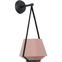 Forestier Design vägglampa Carrie XS, dimbar, Vardagsrum / matsal, Textil / tyger / siden, Design, Vägglampa, vägglampa inomhus