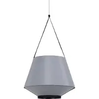 Forestier Taklampa , Carrie S, dimbara, Grå, Vardagsrum, Tyg / textil, Design