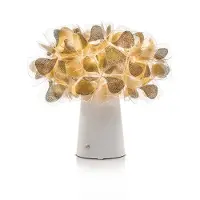 Slamp Bordslampa , Clizia Mama Non Mama, dimbara, Guld / mässing, Vardagsrum, Plast, Design