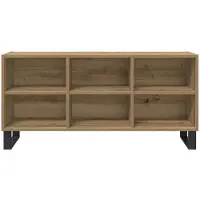 vidaXL TV-skåp Artisan Ek 103,5 x 30 x 50 cm Konstruerat trä