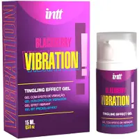 Intt Vibration! - flytande vibratorgel - björnbär - 15ml