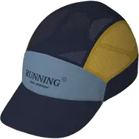 Ciele - Trail running kläder - FSTCap SC Comp Running C Chambray Sulfur för Unisex - Storlek S/M - Blå