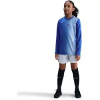 Nike Chelsea Träningströja Dri-FIT Academy Pro Warm Pre Match 3rd - Blå/Fält Silver Barn - , storlek XL: 158-170 cm