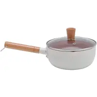 Cosy Homes Nonstick Liten Kokgryta Multifunktionell Högtemperaturbeständig Kastrull Kokgryta för Hem 22cm / 18cm / 7.09in