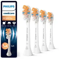 Philips HX9094 Sonicare A3 Premium All-in-One tandborsthuvuden - Vita - 4-pack
