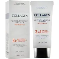 Enough Kollagen Whitening Fuktighet Solkräm SPF50+/PA++++ 50g