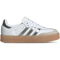 Adidas Originals Låg sneaker 'Sambae' ljusgrå / silver / vit