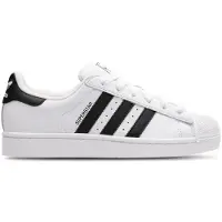 Adidas Låg sneaker 'SUPERSTAR II' svart / vit