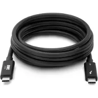 OWC Thunderbolt 5/TB4/USB-4/C-kabel 1m svart - Kabel - Digital/Data (OWCCBLTB5C1.0M)