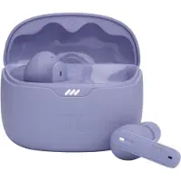 JBL TUNE Beam - True wireless-hörlurar med mikrofon - inuti örat - Bluetooth - aktiv brusradering - ljudisolerande - lila