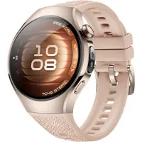 Huawei Watch 5 - 42 mm - 904L rostfritt stål - smart klocka med rem - komposit - handledsstorlek: 120-180 mm - display 1.38" - Bluetooth, Wi-Fi 6, ...