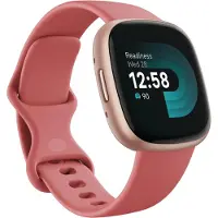 Fitbit Versa 4 smartwatch Pink Sand / Copper Rose