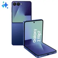 Samsung Z Flip 7 - 6,9" Octa-Core-smartphone med 12GB RAM och 512GB lagring i blå