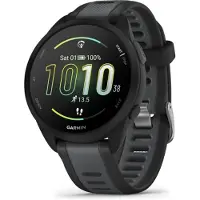 Garmin Forerunner 165 Music GPS smartwatch / smartklocka / löparklocka med pulsmätning / svart pulsklocka med musik