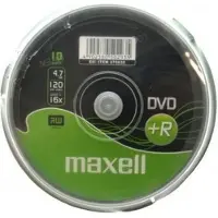 Maxell - 10 x DVD+R - 4,7 GB 8x - spindel