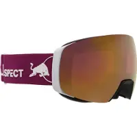 Red Bull Spect Eyewear - Skidglasögon - Jon White Purple - Red With Purple Mirror för UnisexUll - Vit